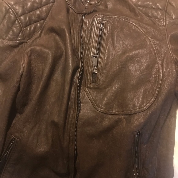 Ralph Lauren Black Label leather jacket - Picture 3 of 16